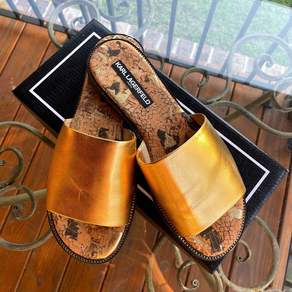 Gold Sandals